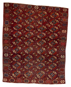 Tekke Main Carpet, Turkestan, ca. 1875