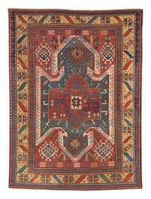 Shield Kazak Rug, Caucasus, last quarter 19th century