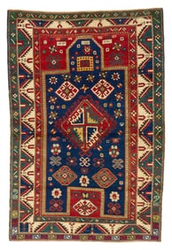 Kazak Prayer Rug, dated 1330 (1912)