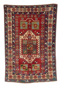 Kazak Prayer Rug, Caucasus, ca. 1900