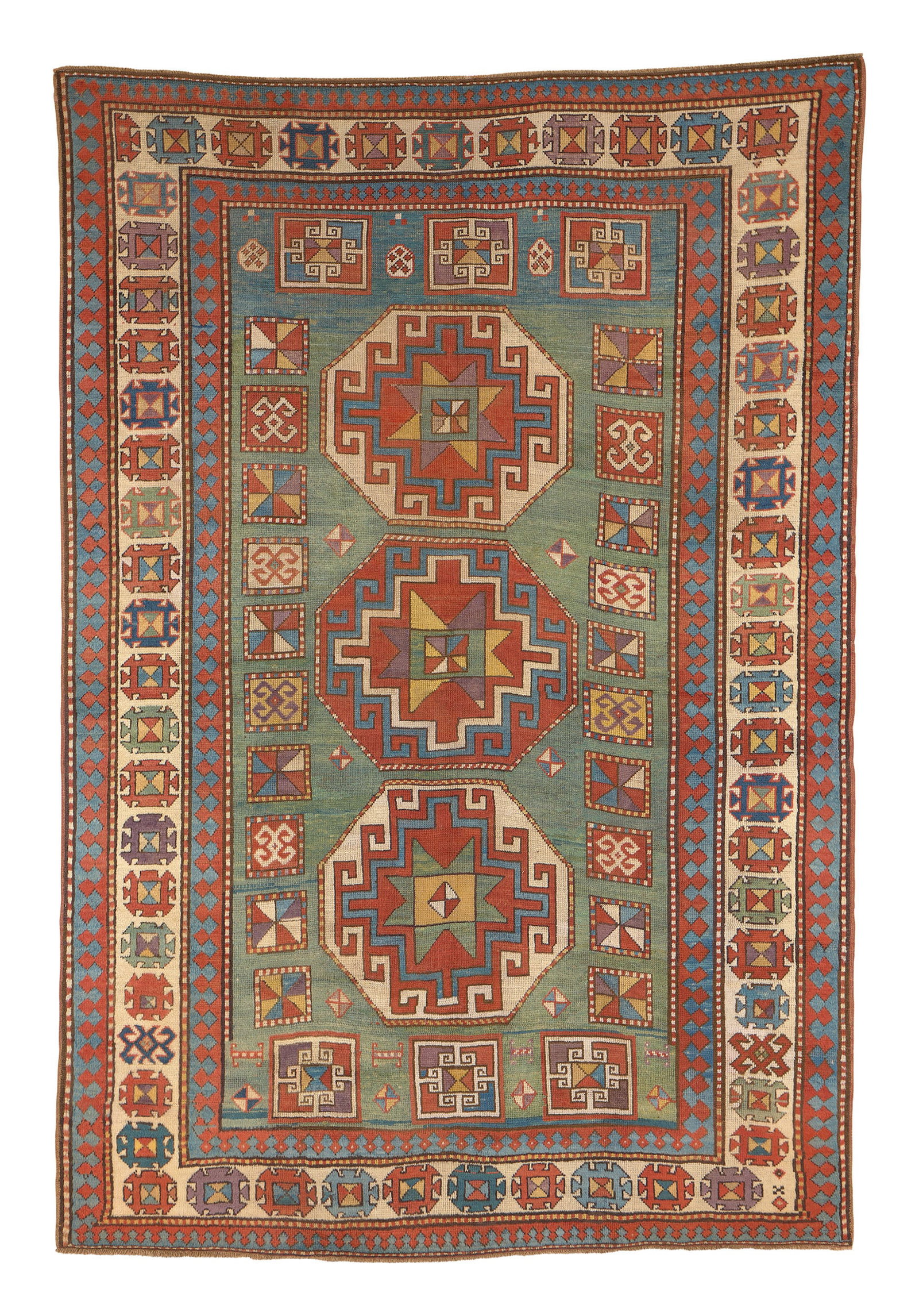 Kazak Rug, Caucasus, ca. 1875 (1 of 2)