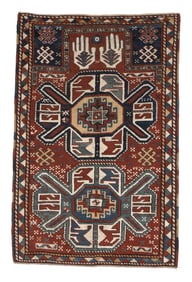Kazak Prayer Rug, Caucasus, ca. 1900