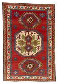 Lori Pambak Kazak Rug, Caucasus, ca. 1900