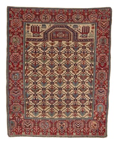 Shirvan Prayer Rug, Caucasus, ca. 1875