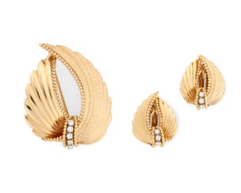14K Gold and Diamond Suite