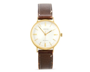 CARTIER 18K Gold Wristwatch