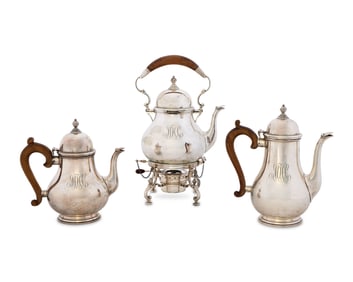 Gorham Sterling Silver Tea and Coffee Set