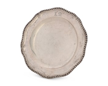 Collection of 11 Silver Plates, London, 1766, John Wren