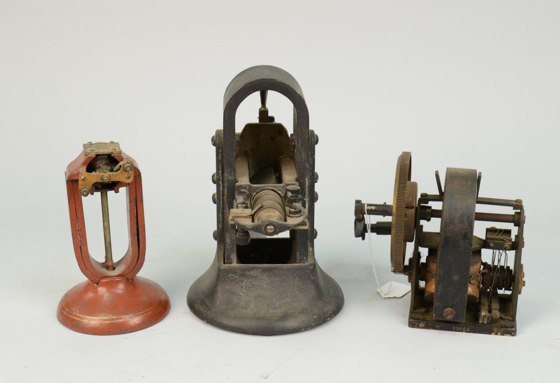 THREE MOTORS; including: one marked Gaertner Scientific: THREE MOTORS; including: one marked Gaertner Scientific, Chicago; one marked Manhattan No. 1 Motor; one unmarked