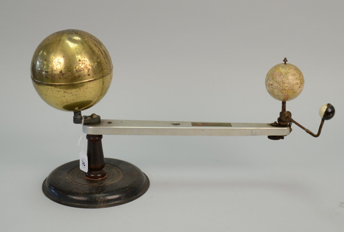 THE IDEAL PLANETARIUM, The Vetter Co: THE IDEAL PLANETARIUM, The Vetter Co., Kansas City, MO; length: 20 inches