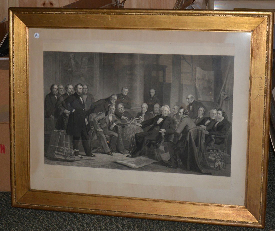 'MEN OF PROGRESS' ENGRAVING (1 of 3)