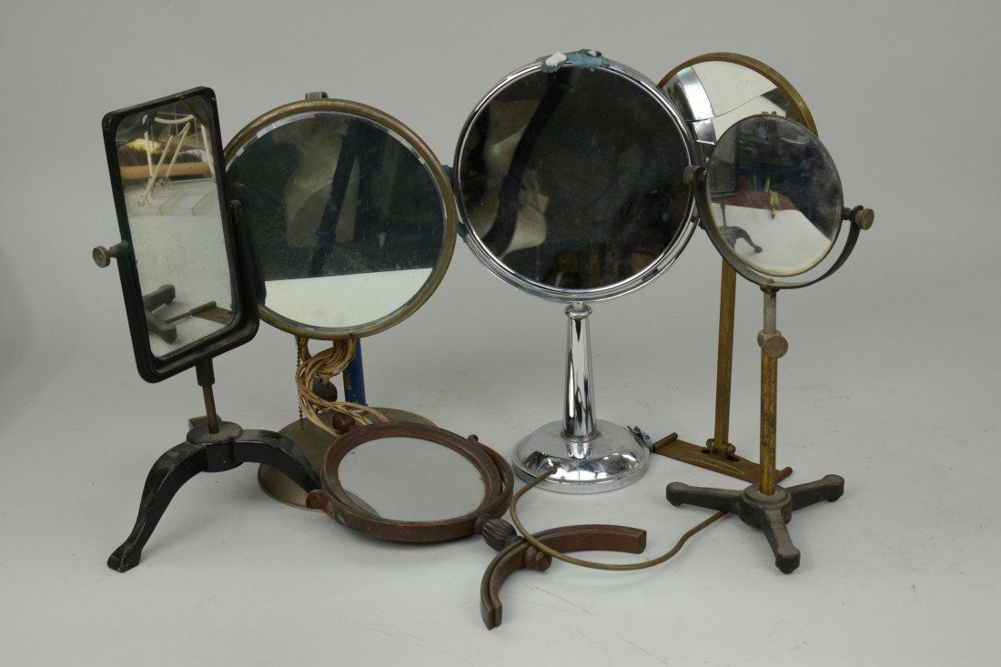 COLLECTION OF TABLE MIRRORS: COLLECTION OF TABLE MIRRORS