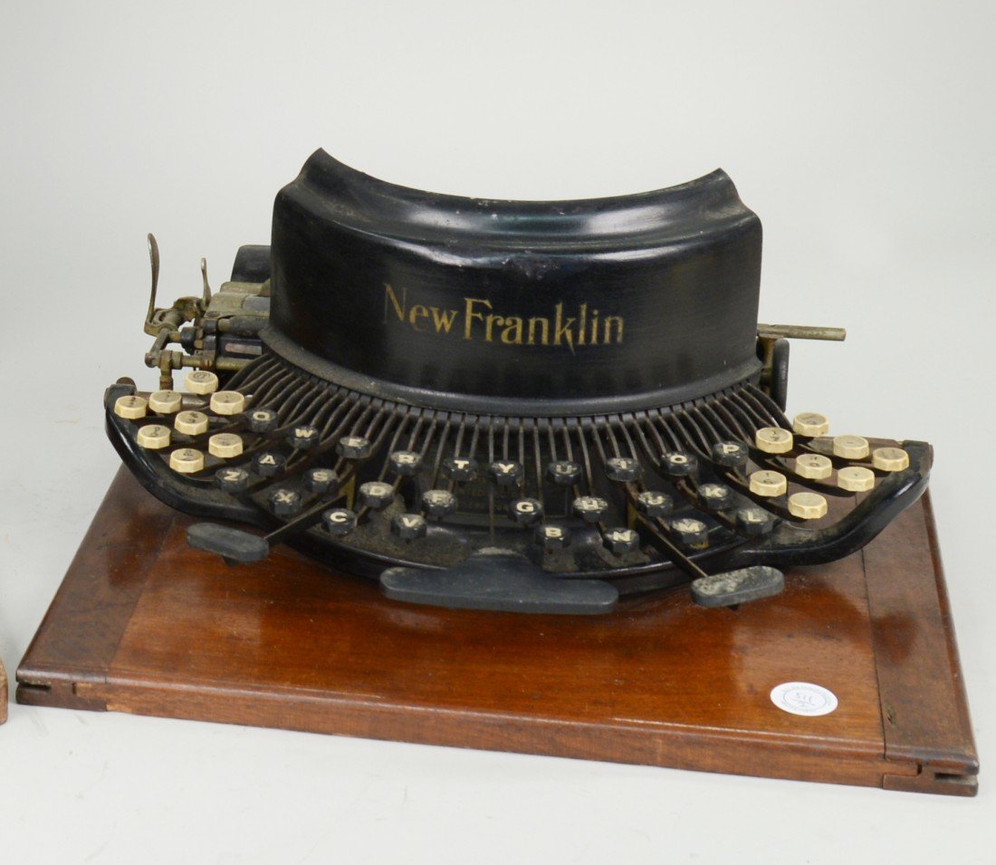 NEW FRANKLIN TYPEWRITER: NEW FRANKLIN TYPEWRITER