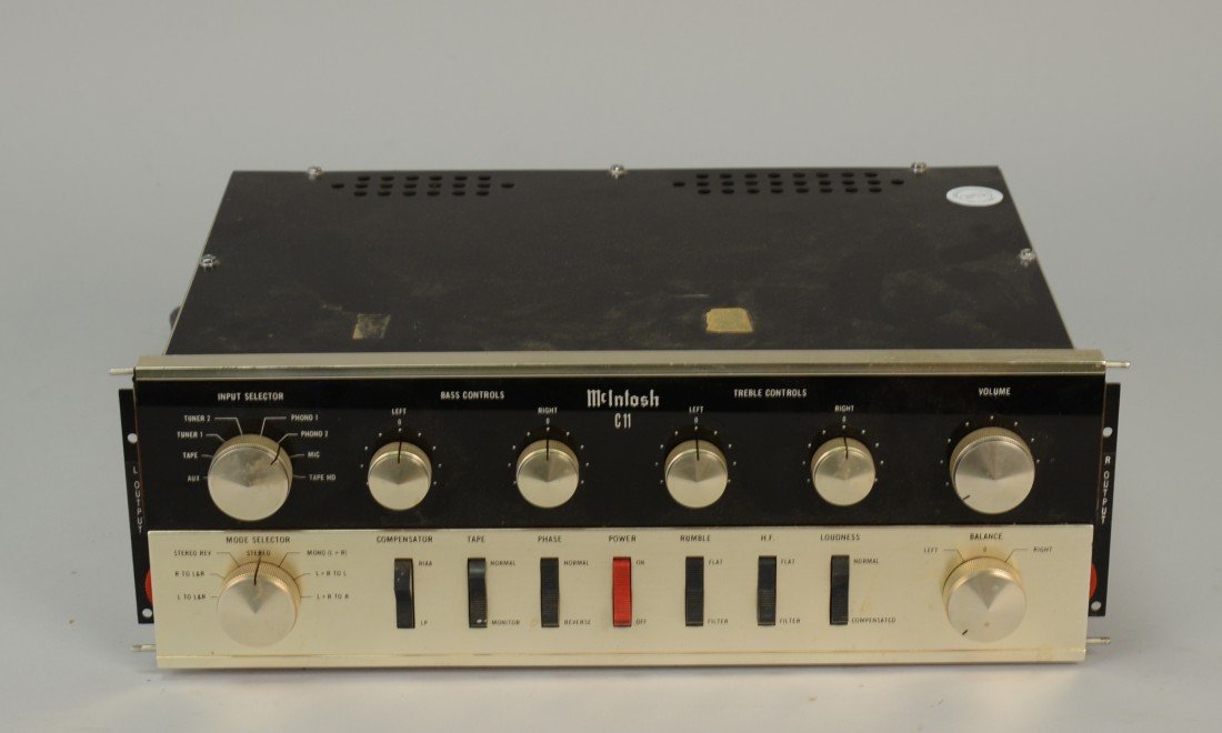 MCINTOSH C-11 STEREO AMPLIFIER: MCINTOSH C-11 STEREO AMPLIFIER