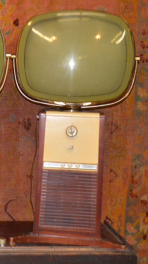 PHILCO PREDICTA PEDESTAL TELEVISION, G4654; height: 45 : PHILCO PREDICTA PEDESTAL TELEVISION, G4654; height: 45 inches