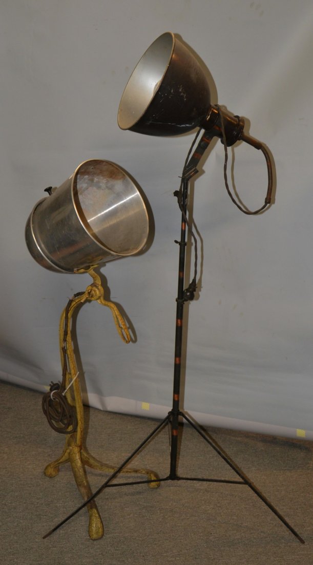 FISCHER TWIN CARBON ARC LAMP, model M, Chicago, IL, on ...