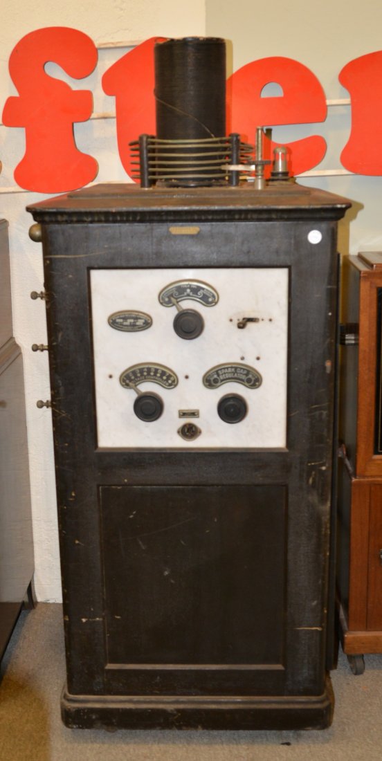 ELECTRO MAGNETIC DIATHERMY MACHINE, E. H. Karrer Co., M: ELECTRO MAGNETIC DIATHERMY MACHINE, E. H. Karrer Co., Milwaukee, WI; height: 49 inches