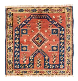 Anatolian Prayer Rug, ca. 1850