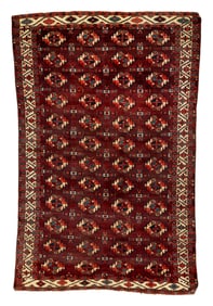 Yomud Main Carpet, Turkestan, first half 19th century