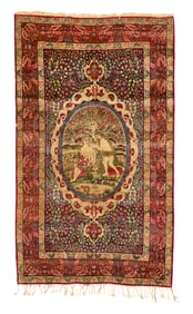 Kirman Garden of Eden Rug, Persia, ca. 1900