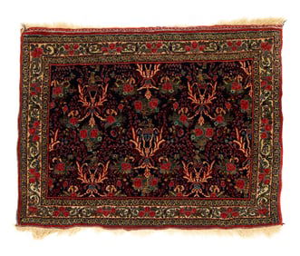 Halvaei Bidjar Small Rug, Persia, ca. 1900