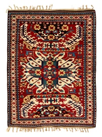 Eagle Kazak Rug, Caucasus, ca. 1875
