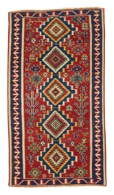 Armenian Kilim, ca. 1900, inscribed