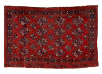 Salor Sixteen Gul Chuval, Turkestan, ca. 1800, or earlier