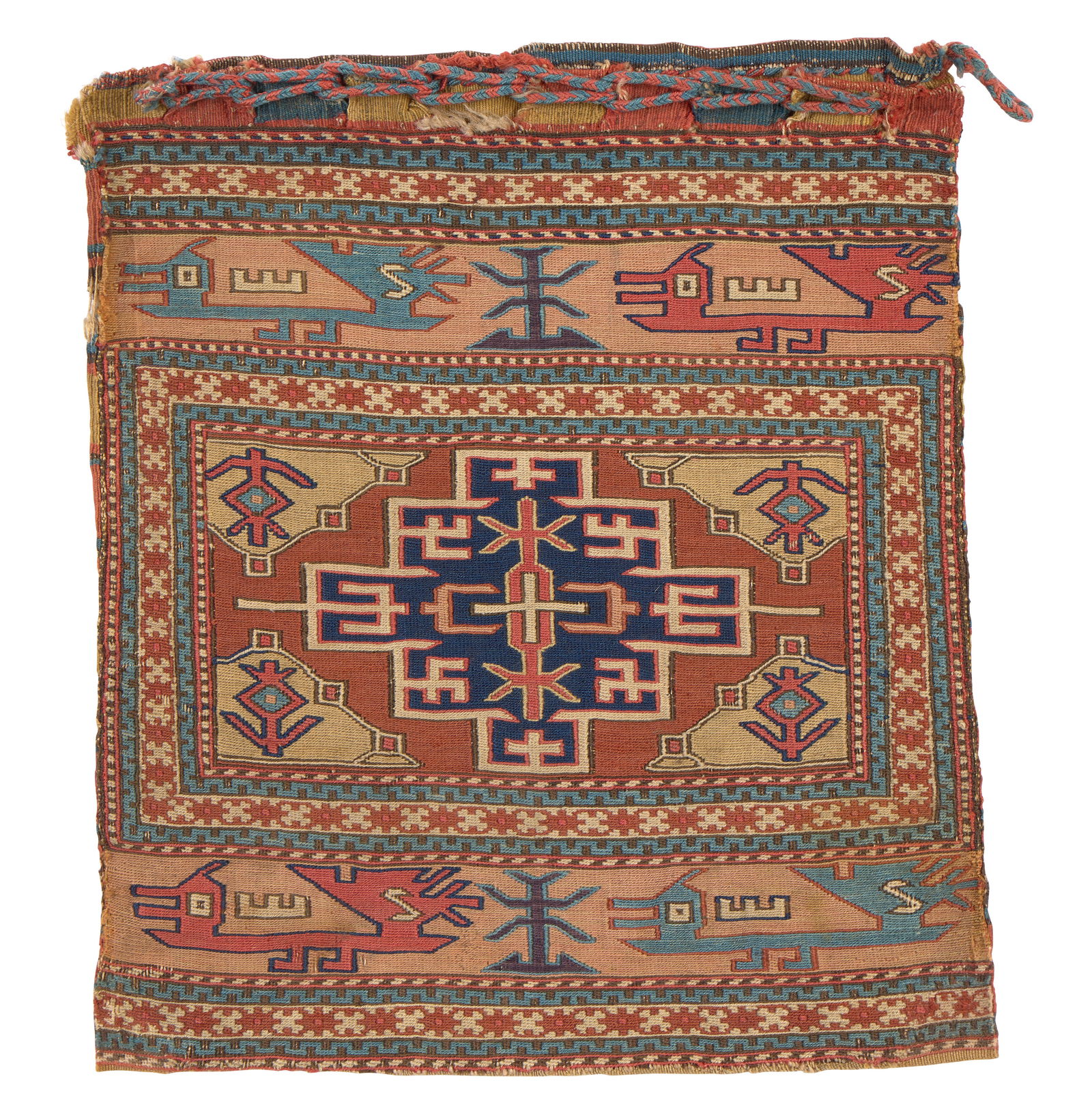 Soumac Bag, Caucasus, ca. 1850 (1 of 2)