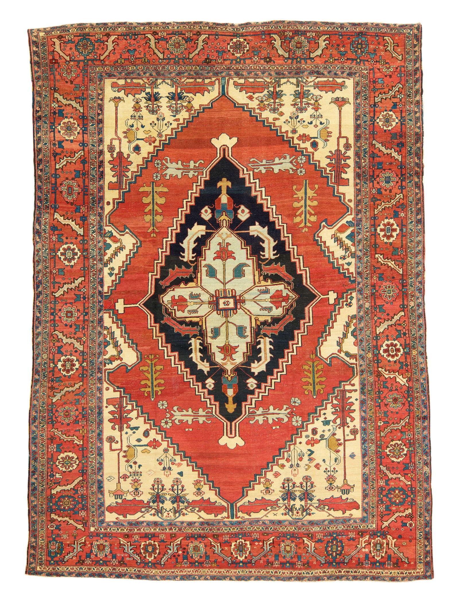 Serapi Carpet, Persia, last quarter 19th century (1 of 2)