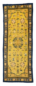 The St. Olaf College Chinese Hundred Antiques Carpet, ca. 1800
