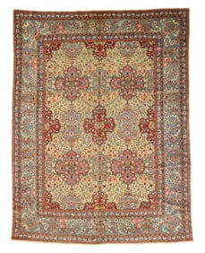 Dabir Kashan Carpet, Persia, first quarter 20th century