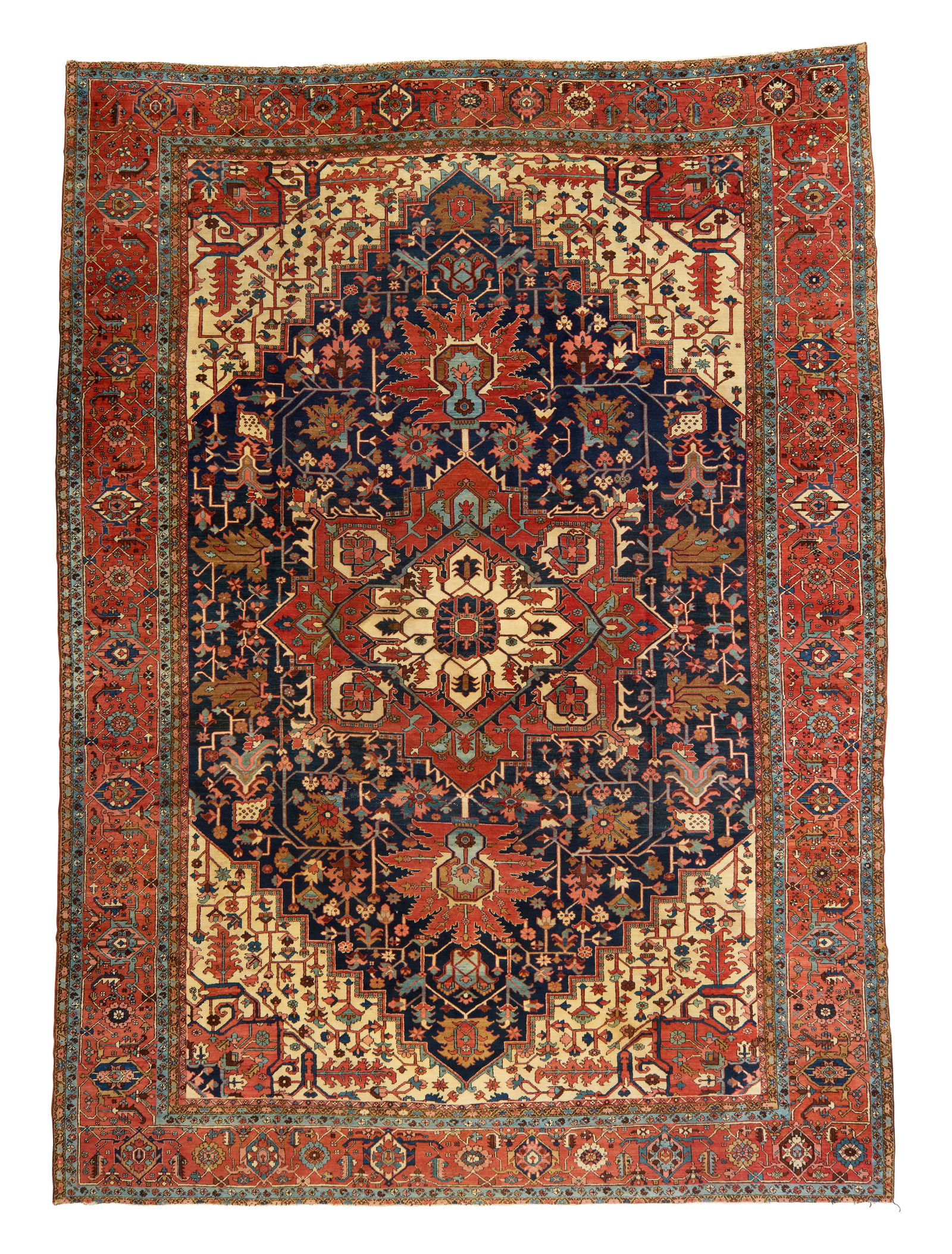 Serapi Carpet, Persia, ca. 1900 (1 of 2)