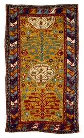 Tree Kazak Rug, Caucasus, ca. 1900