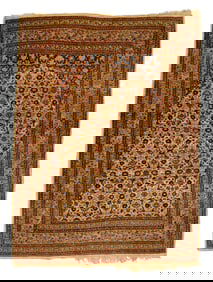 Tabriz Prayer Rug, Persia, ca. 1900