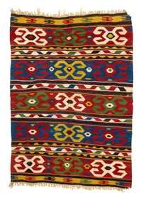 Caucasian Kilim, ca. 1875
