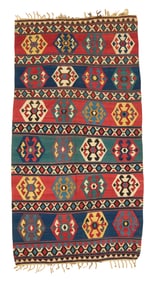 Caucasian Kilim, last quarter 19th century