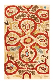 Kaitag Embroidery, Daghestan, Caucasus, mid 19th century