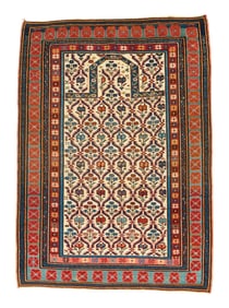 Kuba Prayer Rug, Caucasus, last quarter 19th century