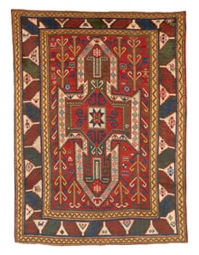 Sewan Kazak Rug, Caucasus, ca. 1900
