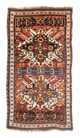 Eagle Kazak Rug, Caucasus, ca. 1900