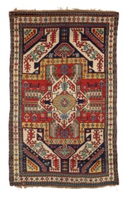 Kusum Ushag Rug, Caucasus, ca. 1900
