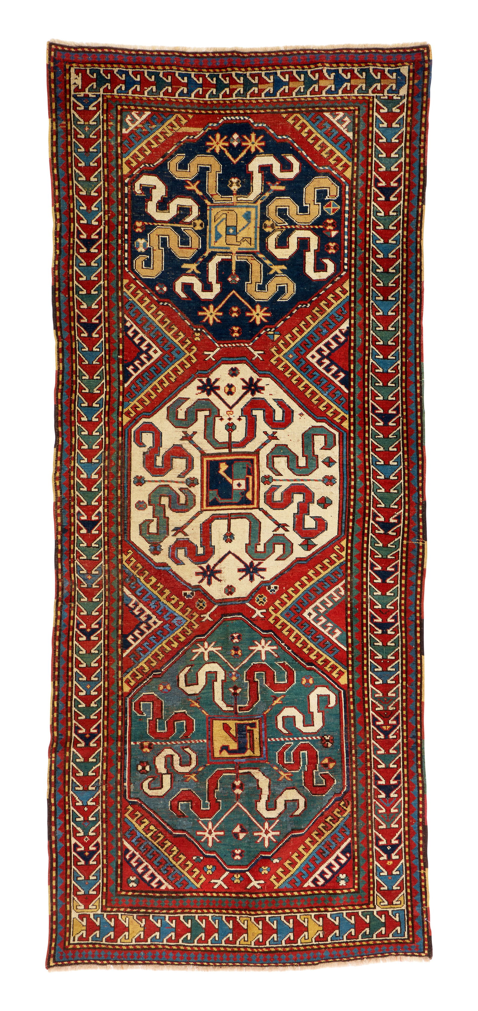 Cloudband Rug, Caucasus, ca. 1900 (1 of 2)