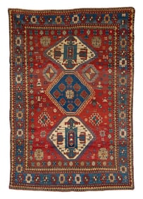 Kazak Rug, Caucasus, ca. 1875