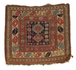 Soumac Bag Front, Caucasus, ca. 1875