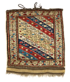 Daghestan Bag Front, Caucasus, ca. 1900