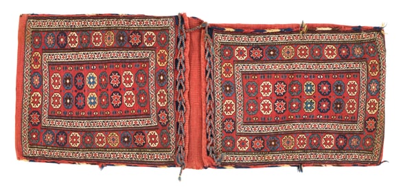 Pair of Soumac Bags, Caucasus, ca. 1875
