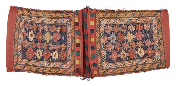 Pair of Soumac Bags, Caucasus, last quarter 19th century