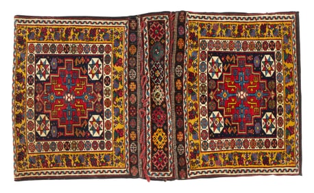 Pair of Azerbaijan Khorjin, ca. 1900