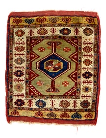 Western Anatolian Yastik, ca. 1875